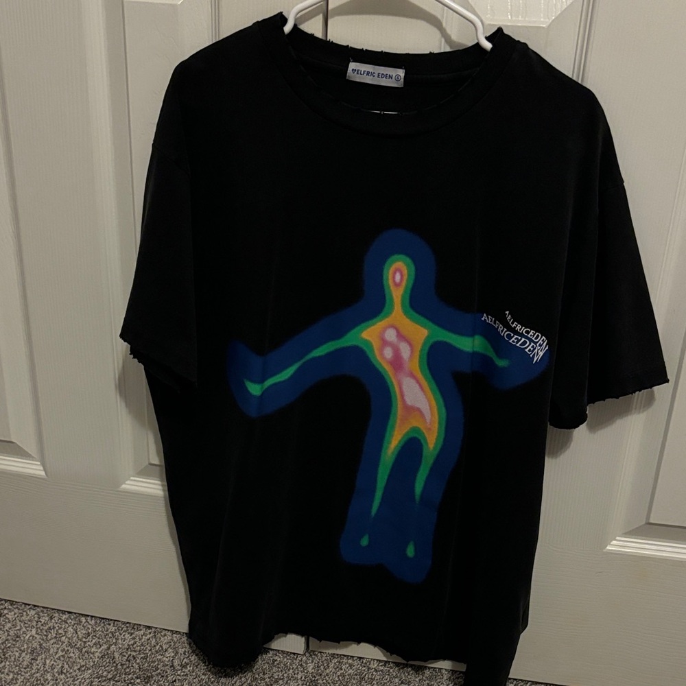 Rolling Eden Black Graphic T-Shirt